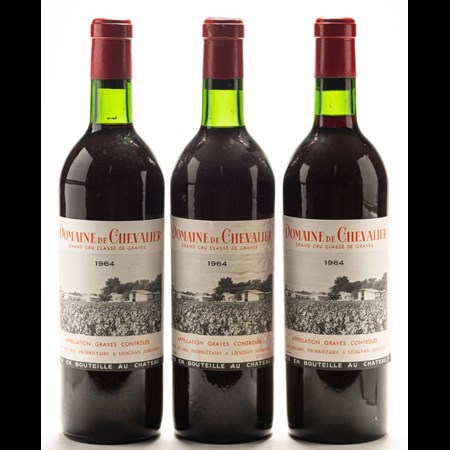 Three Bottles Of Domaine De Chevalier Grand Cru Classe De Graves