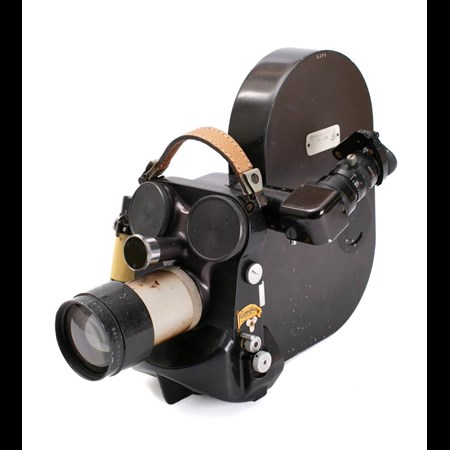 An Eclair Cameflex Standard 16 35Mm Cine Camera Fitted Dallmeyer Super Six F:1.9 Lens